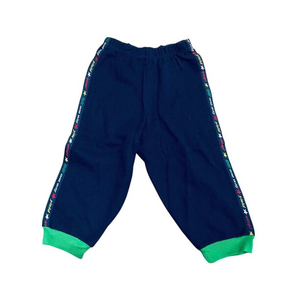 Vtg Small Steps Baby Clothes Color Block 3 Piece Set Car Theme 24 Months Boy - Picture 9 of 14